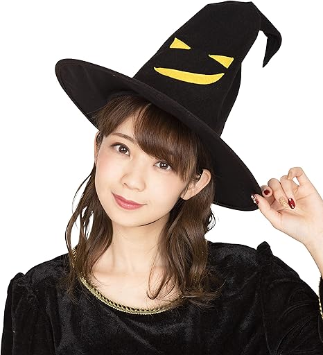 ウイッチハット 本革ハット 魔女 コスプレ melodiapet.com.br